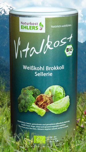 Vitalkost Amaranth und Quinoa: Weißkohl Brokkoli Sellerie — 375 g